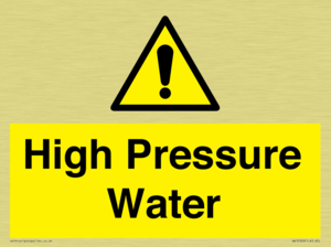 High Pressure Water